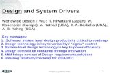 ITRS Design ITWG 2009 1 Design and System Drivers Worldwide Design ITWG: T. Hiwatashi (Japan), W. Rosenstiel (Europe), V. Kathail (USA), J.-A. Carballo.