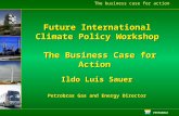 PETROBRAS The business case for action Future International Climate Policy Workshop The Business Case for Action Ildo Luis Sauer Petrobras Gas and Energy.