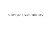 Australian Oyster Industry. Sidney rock oyster historical farm.