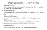 Financial Accounting MBA Depreciation)