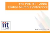 The PAN IIT - 2008 Global Alumni Conference .