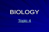 BIOLOGY Topic 4 Topic 4. Topic Outline Communities & Ecosystems & Ecosystems Populations Evolution Classification Human Impact Human Impact HOME.