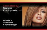 Seeking Employment Miladys Standard Cosmetology Cosmetology:
