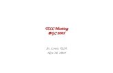 TCCC Meeting @GC 2005 St. Louis, USA Nov 30, 2005.