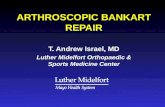 ARTHROSCOPIC BANKART REPAIR T. Andrew Israel, MD Luther Midelfort Orthopaedic & Sports Medicine Center.