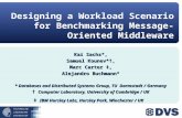 Designing a Workload Scenario for Benchmarking Message-Oriented Middleware Kai Sachs*, Samuel Kounev*, Marc Carter, Alejandro Buchmann* * Databases and.