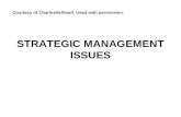 STRATEGIC MANAGEMENT ISSUES Courtesy of CharlesHelliwell. Used with permission.