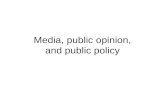 Media, public opinion, and public policy. The public in public opinion.