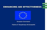 EuropeAid 1 ENHANCING AID EFFECTIVENESS European Commission Fidelma O Shaughnessy DG EuropeAid.