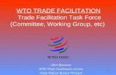 1 WTO TRADE FACILITATION Trade Facilitation Task Force (Committee, Working Group, etc) Sheri Rosenow WTO Trade Facilitation Section Trade Policies Review.