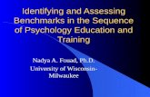 Identifying and Assessing Benchmarks in the Sequence of Psychology Education and Training Nadya A. Fouad, Ph.D. University of Wisconsin- Milwaukee.
