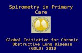 Spirometry in Primary Care Global Initiative for Chronic Obstructive Lung Disease (GOLD) 2010.
