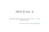 SEG-D rev. 3 Ultra High capacity tapes (3592, IBM TS1120,....) in the seismic industry SEG Houston 2005 Nils Aatland naatl@online.nonaatl@online.no.