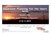 Operated by Los Alamos National Security, LLC for the U.S. Department of Energys NNSA Slide 1 Expansion Planning for the Smart Grid Russell Bent Los Alamos.