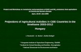 Project and Workshop on inventories and projections of GHG and NH 3 emissions from agriculture in Central and Eastern Europe Ispra, 23-24. Juni 2005 Projections.