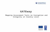 GATEway Mapping Assessment Tools on Corruption and Integrity at Country Level.