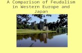 A Comparison of Feudalism in Western Europe and Japan.