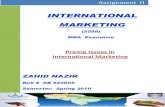 International Marketing Assgn II