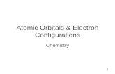 1 Atomic Orbitals & Electron Configurations Chemistry.