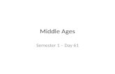 Middle Ages Semester 1 – Day 61. Bellwork Have you ever believed in something so strongly that you would be willing to die for it? Would you have persuaded.