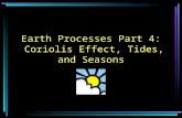 Earth Processes Part 4: Coriolis Effect, Tides, and Seasons.
