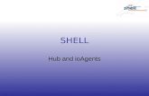 SHELL Hub and ioAgents. Hub and IO Agents SHELL HUB SCR SR VLE MIS PDP SR VLE PDP = IO Agent.