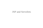 JSP and Servelets. How does JSP work? NOT a Java scripting language NOT like php –JSP are NOT parsed on request Java code must involve classes, creation.