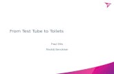 From Test Tube to Toilets Paul Ellis Reckitt Benckiser.