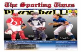 Sporting Times Region 3 April 2011