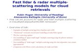 Fast lidar & radar multiple-scattering models for cloud retrievals Robin Hogan (University of Reading) Alessandro Battaglia (University of Bonn) How can.