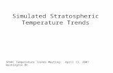 Simulated Stratospheric Temperature Trends SPARC Temperature Trends Meeting: April 13, 2007 Washington DC.