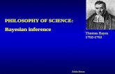 PHILOSOPHY OF SCIENCE: Bayesian inference Zoltán Dienes Thomas Bayes 1702-1761.