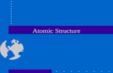 Atomic Structure. Simple model of an atom An atom is made of a tiny nucleus with electrons orbiting around it. The nucleus is made up of protons and neutrons.