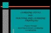 LEARNING STYLES AND TEACHING AND LEARNING STRATEGIES Virginia Havergal RESOURCE-BASED LEARNING ILT MENTOR.