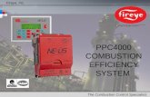 Fireye, Inc. The Combustion Control Specialists PPC4000 COMBUSTION EFFICIENCY SYSTEM.