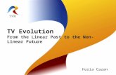 TV Evolution From the Linear Past to the Non-Linear Future Horia Cazan.
