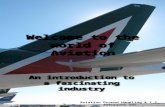 Welcome to the world of Aviation An introduction to a fascinating industry Aviation Ground Handling & I.T. Solutions inc.