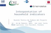 Interpretation of household indicators Bruno Lapillonne, Vice President, Enerdata Reunión Técnica de Trabajo del Proyecto BIEE 24 – 26 de febrero, 2014,