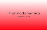 Thermodynamics Chapters 21-24. Thermodynamics- the study of heat and its transformation into mechanical energy. What is mechanical energy again? Energy.