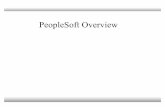 PeopleSoft Overview