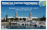 Title Slide Second Header Bermuda as a Domicile for Latin American Captives.