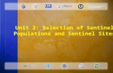 Unit 2: Selection of Sentinel Populations and Sentinel Sites #3-2-1.