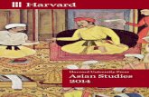 Harvard University Press: Asian Studies