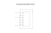 Autotransformer. Autotransformer connected for step- down operation N HS = # of turns on the High Side N LS = # of turns embraced by the Low Side.
