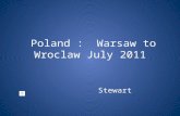 Poland : Warsaw to Wroclaw July 2011 Stewart More storks.