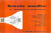 Basic Audio Vol. 3, Norman H. Crowhurst 1959