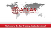 Welcome to the Easy Tracking Application demo!. START Easy Tracking Application Instantly updates website information E-mails order confirmation and tracking.