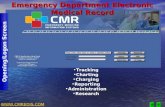 Opening/Logon Screen Tracking Charting Charging Reporting Administration Research  Emergency Department Electronic Medical Record.