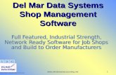 Click arrows to advance slides ESC to exit  Del Mar Data Systems Shop Management Software.