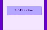 QAPP outline. 2 Element 1: Title Page with Approval Signatures Title of QAPP Name(s) of organizations implementing project Approval personnel Assistance.